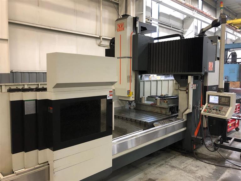 Vision Wide V-Tec SF-3120 CNC Bridge Mill, Machine ID:7286